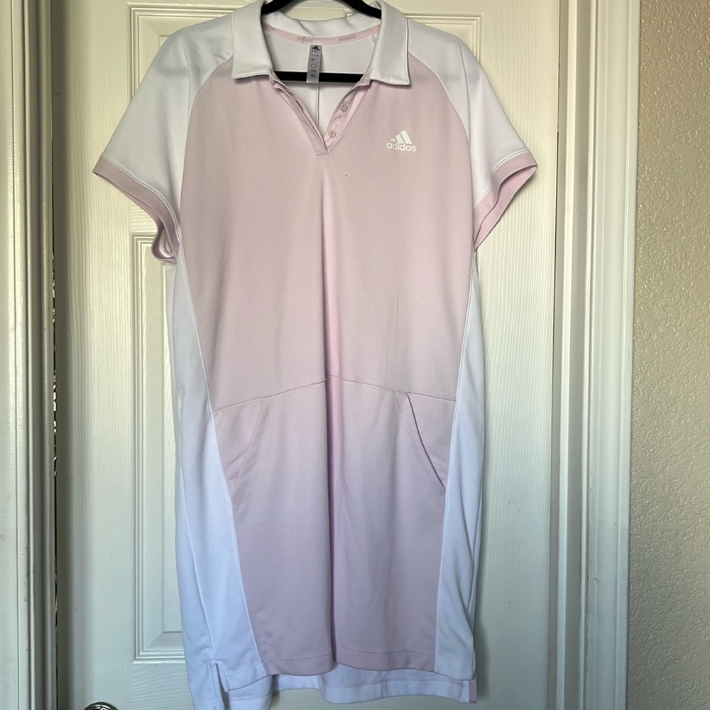 Adidas One Piece Tennis Outfit With White Undershorts Gem